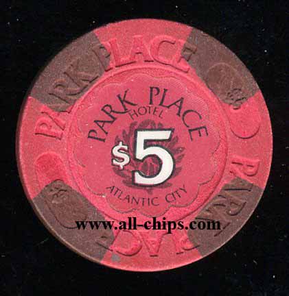 BPP-5a $5 Park Place 2nd issue