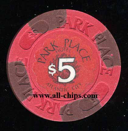 BPP-5b $5 Park Place 2nd issue