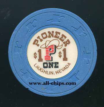 $1 Pioneer 2nd issue Laughlin