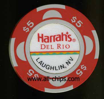 $5 Harrahs Del Rio Laughlin