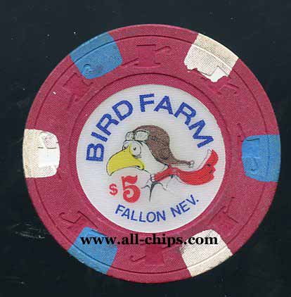 $5 Bird Farm 1st issue 1988