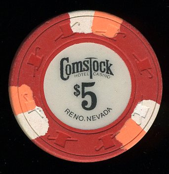 $5 Comstock Hotel & Casino 3rd issue 