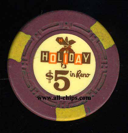 $5 Holiday 3rd issue Reno 1960
