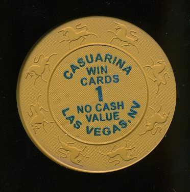 $1 Casuarina Win Cards NCV
