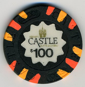 CAS-100 $100 Trump's Castle 1st issue 1985