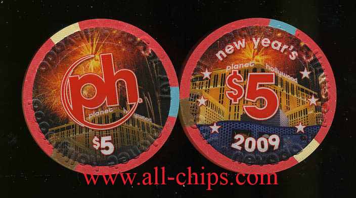 $5 Planet Hollywood New Years 2009