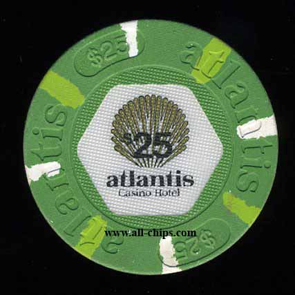 ATL-25 Flat $25 Atlantis Hotel and Casino 
