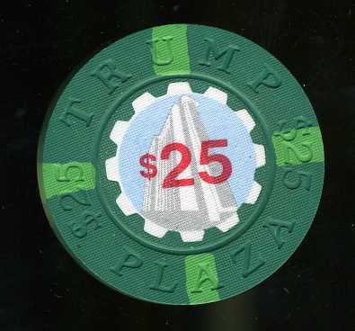 TPP-25-TPP-H $25 Trump Plaza Burt Chip