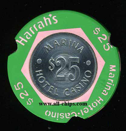 HAR-25a $25 Harrahs Marina Backup