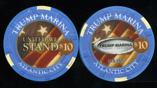 MAR-10b $10 Trump Marina United We Stand 