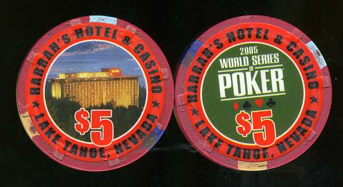 $5 Harrahs Tahoe 2005 World Series of Poker