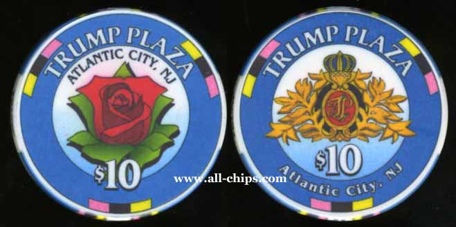 TPP-10a CC Trump Plaza OBS $10 (Little $10)
