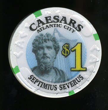 CAE-1a $1 Caesars 2nd issue