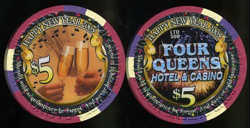 $5 Four Queens New Year 2005