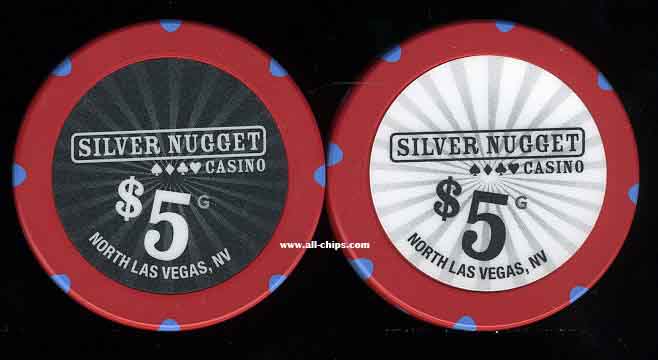$5 Silver Nugget 2010 New rack