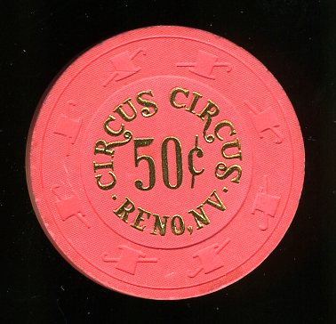 .50 Circus Circus Reno Slant Cent 1983