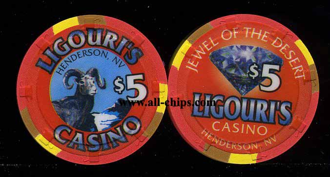 $5 Ligouris Casino 2nd issue