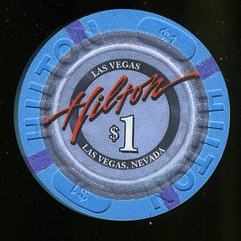$1 Hilton 8th issue Las Vegas UNC