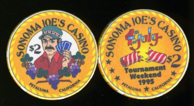 $2 Sonoma Joes Tournament weekend 1995