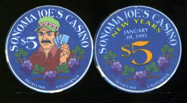 $5 Sonoma Joea New Years 1995