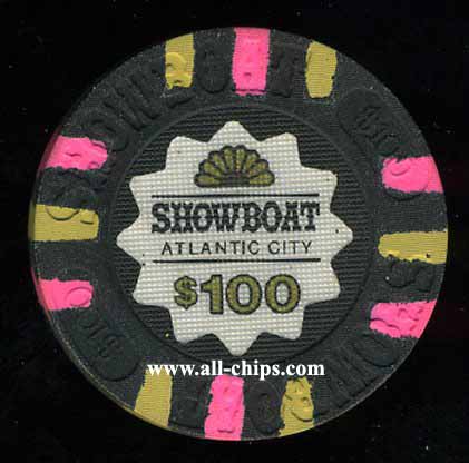 SHO-100 $100 Showboat 1st issue
