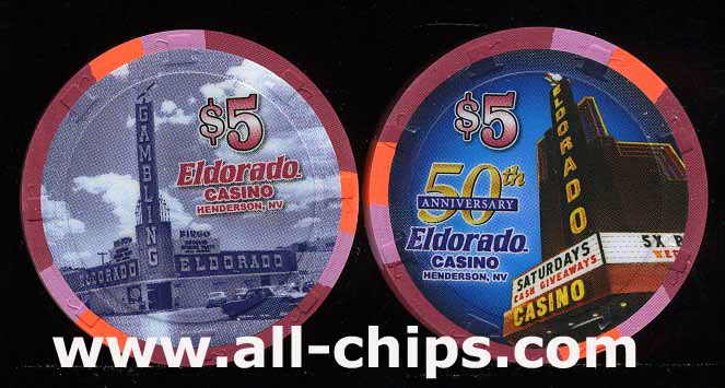 $5 Eldorado Henderson 50th Anniversary