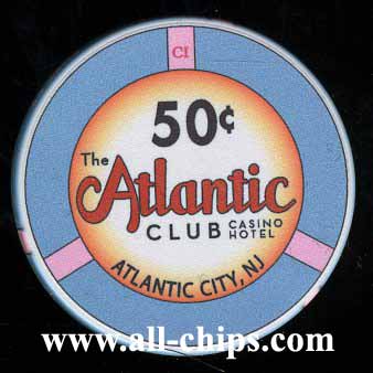 ACH-.50 .50c Atlantic Club Hotel & Casino
