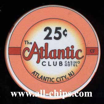 ACH.25 .25c Atlantic Club Hotel & Casino