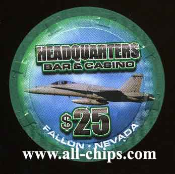 $25 Headquarters Bar and Casino New 2011