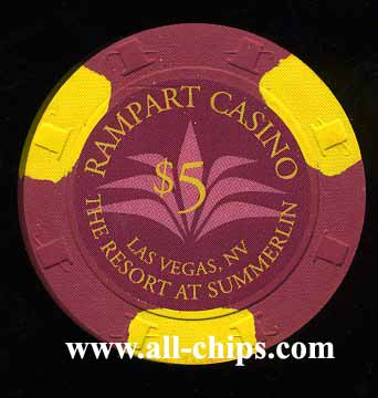 $5 Rampart Casino 2nd Issue