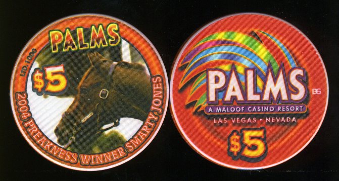 $5 Palms 2004 Preakness Winner Smarty Jones Horse