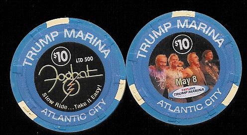 MAR-10h $10 Trump Marina Foghat Slow Ride...