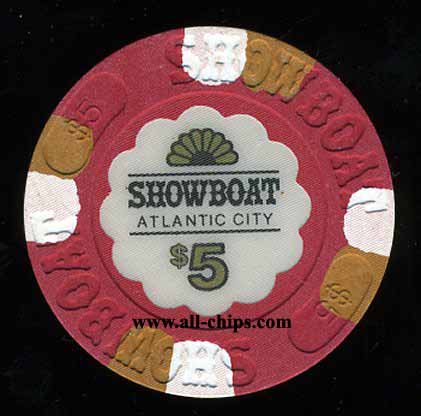 SHO-5 $5 Showboat 1st issue
