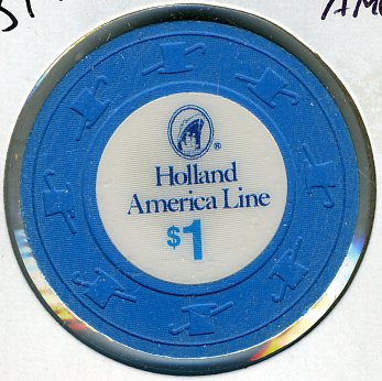 $1 Holland America Line Cruise Chip