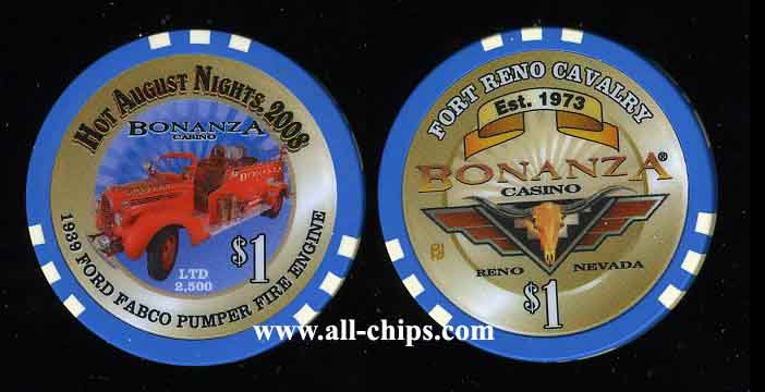 $1 Bonanza Casino Reno Hot August Nights 2008