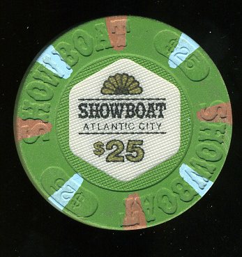SHO-25 $25 Showboat 1st issue (point)