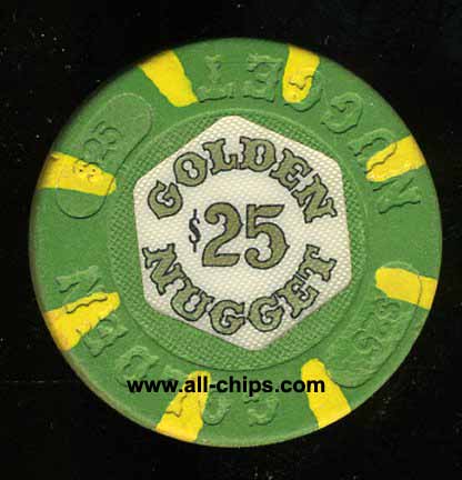 GOL-25 $25 Golden Nugget 1st issue