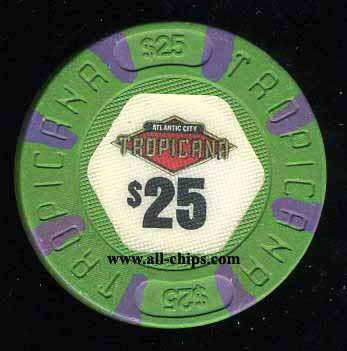 TRO-25a flat $25 Tropicana 2nd issue