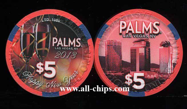 $5 Palms New Years Eve 2013