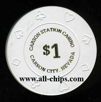 $1 Carson Station Casino Carson City, NV.