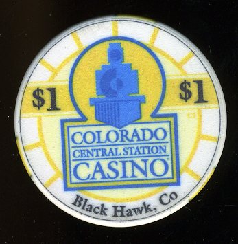 $1 Colorado Central Station Casino Black Hawk Colorado