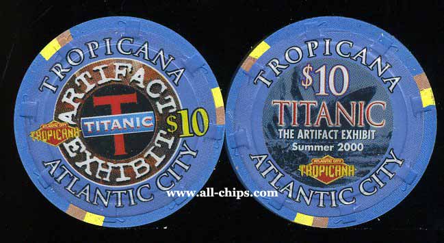TRO-10a Tropicana Titanic The Artifact Exhibt 2000