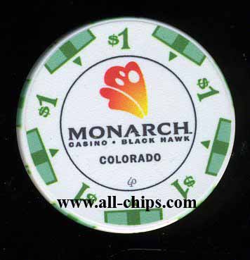 $1 Monarch Casino Black Hawk CO. Former Riviera