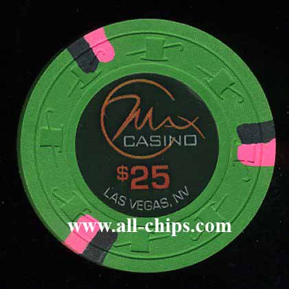 $25 Max Casino 1st issue OBS