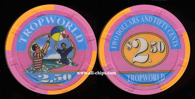 TWD-2.5 $2.50 Tropworld 1st issue