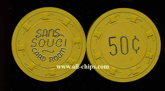 .50 Sans Souci Card Room 2nd issue 1960 