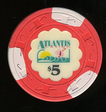 $5 Atlantis Casino Paradice Island Bahamas