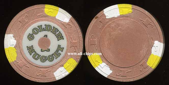 GOL-s1 $1 Golden Nugget Shoe Chip