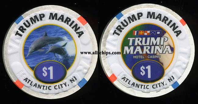 MAR-1a $1 Trump Marina 1st issue