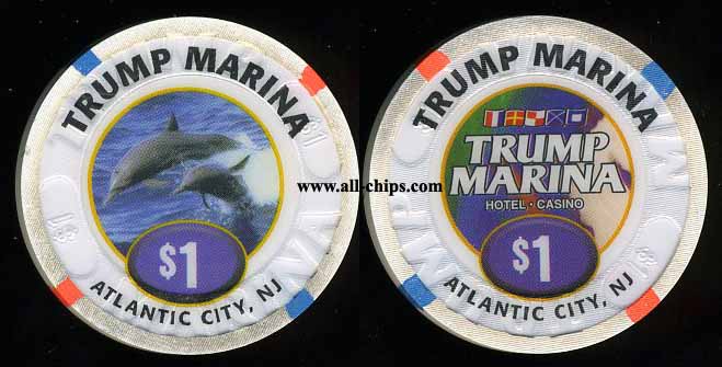 MAR-1b $1 Trump Marina 1st issue